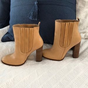 Leather Zara booties